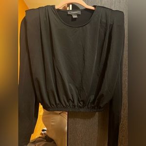 Brand new , no tag black blouse